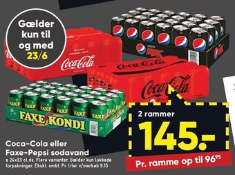 Bilka Sodavand tilbud