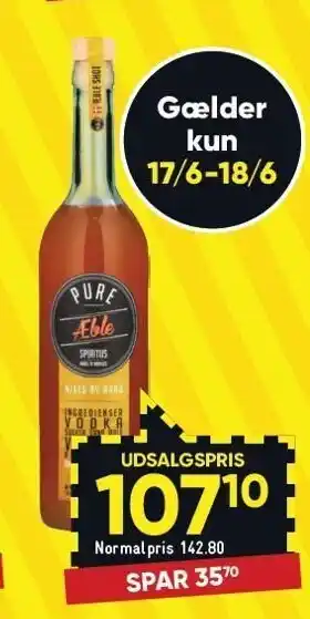 Bilka Æble spiritus tilbud