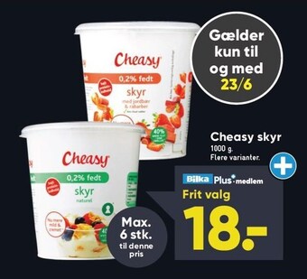 Bilka Skyr tilbud