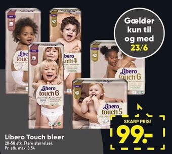 Bilka Libero bleer tilbud