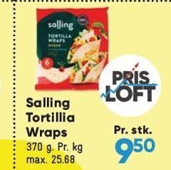 Bilka Tortilla Wraps tilbud