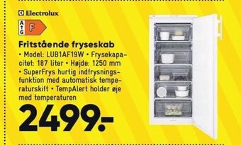Bilka Fritstående fryseskab tilbud