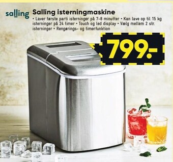 Bilka Salling isterningmaskine tilbud
