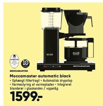 Bilka Moccamaster automatic black tilbud
