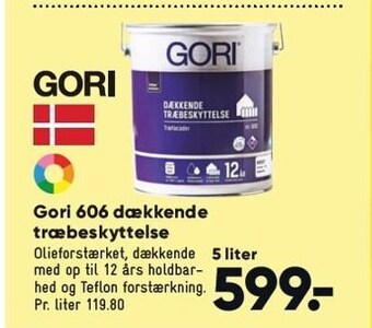 Bilka Gori 606 dækkende træbeskyttelse tilbud