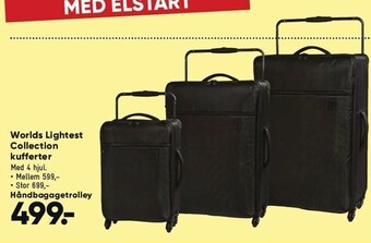Bilka Worlds lightest collection kufferter tilbud