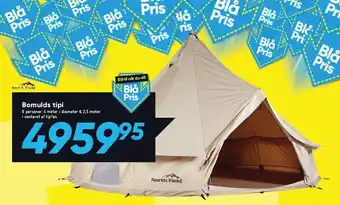 Bilka Bomulds tipi tilbud
