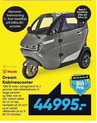 Dream Kabinescooter