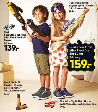 Bilka Nerfgun el. Huntsman Riffel tilbud