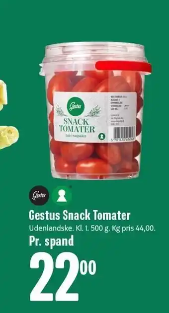 Min Købmand Gestus Snack Tomater tilbud