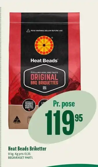 Heat Beads Briketter