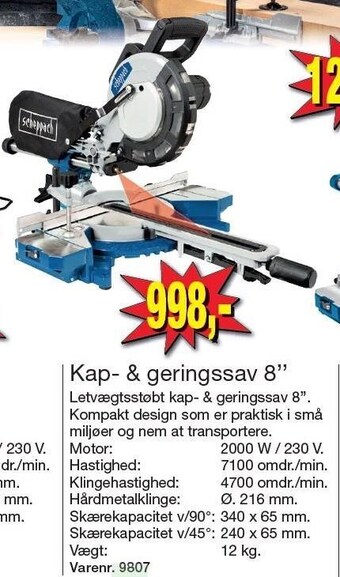 Harald Nyborg Kap- og geringssav 8 tilbud