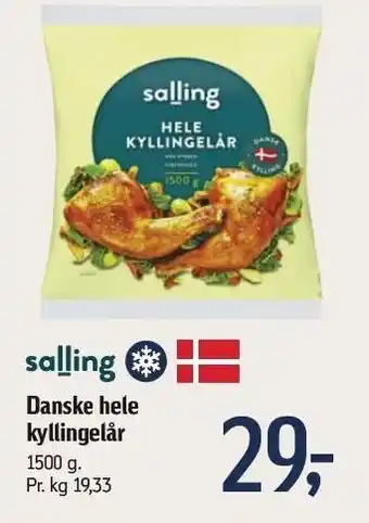 Føtex Danske hele kyllingelår tilbud