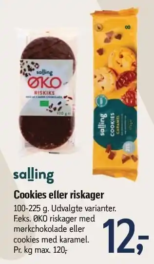 Føtex Cookies el. riskager tilbud