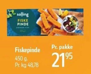 Føtex Fiskepinde tilbud