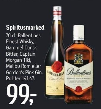 Føtex Spiritusmarked tilbud