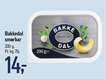 Føtex Bakkedal smørbar tilbud