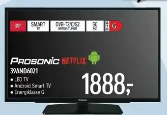 Føtex Prosonic 39" smart tv tilbud