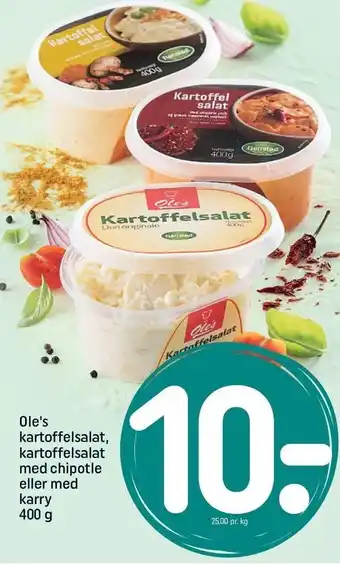 REMA 1000 Ole's kartoffelsalat tilbud