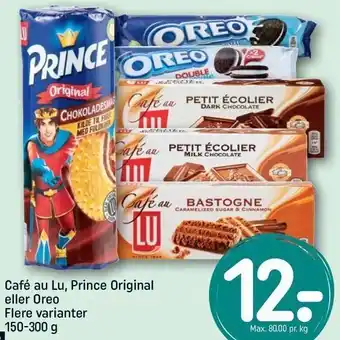 REMA 1000 Café au Lu, Prince Original eller Oreo tilbud