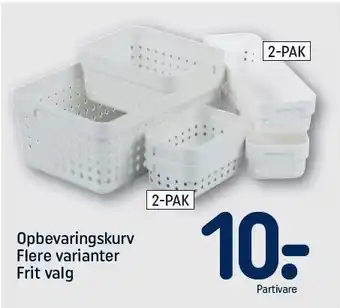 REMA 1000 Opbevaringskurv tilbud