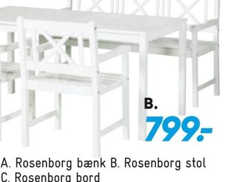 Rosenborg stol