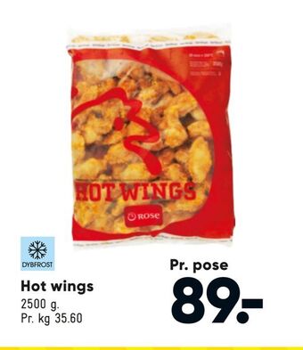 Bilka Hot wings tilbud