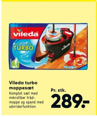 Bilka Vileda turbo moppesæt tilbud
