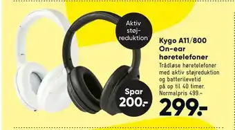 Bilka Kygo A11/800 On-ear høretelefoner tilbud