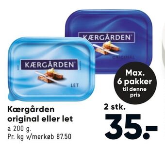 Bilka Kærgården original eller let tilbud