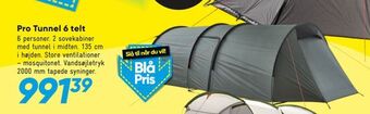 Bilka Pro Tunnel 6 telt tilbud