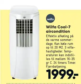 Bilka Wilfa Cool-7 aircondition tilbud