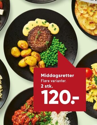 Bilka Middagsretter tilbud