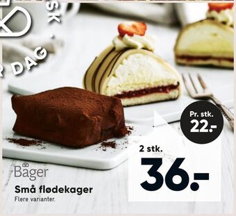 Bilka Små flødekager tilbud