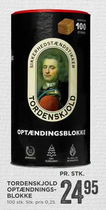 MENY Tordenskjold optændningsblokke tilbud