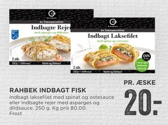 MENY Rahbek indbagt fisk tilbud