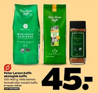 Netto Peter Larsen Kaffe økologisk kaffe tilbud