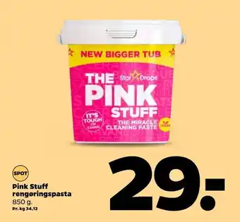 Netto Pink Stuff rengøringspasta tilbud