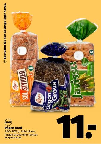 Netto Pågen brød tilbud