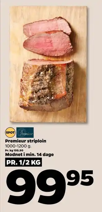 Netto Premieur striploin tilbud
