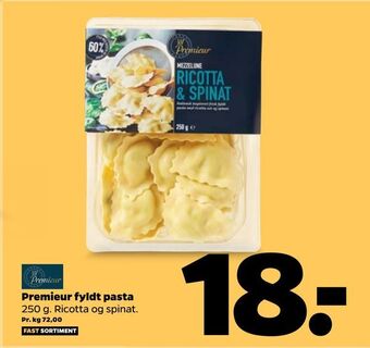 Netto Premieur fyldt pasta tilbud