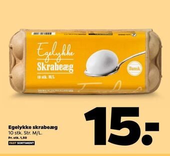 Netto Egelykke skrabeæg tilbud