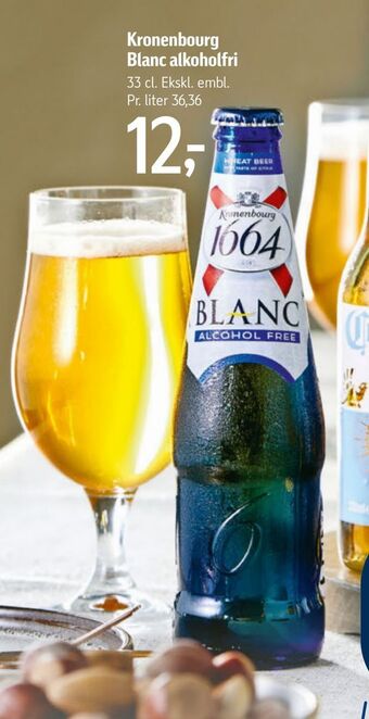 Føtex Kronenbourg Blanc alkoholfri tilbud