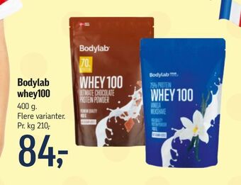 Føtex Bodylab whey100 tilbud