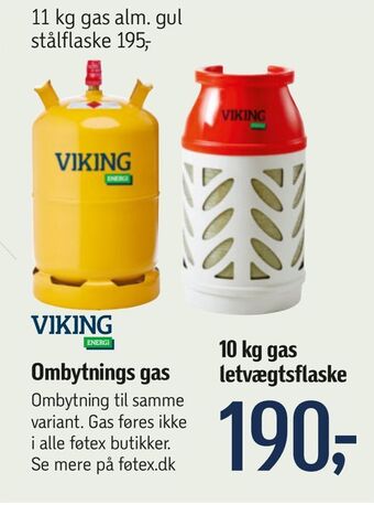 Føtex Ombytnings gas tilbud