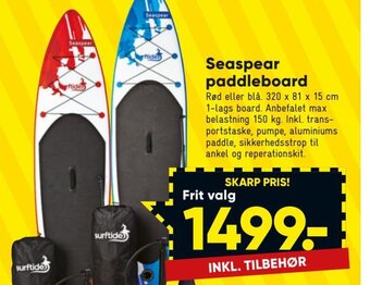 Bilka Seaspear Paddleboard tilbud