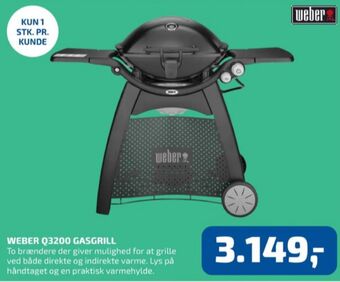 Davidsen Weber gasgrill tilbud