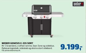 Davidsen Weber gasgrill tilbud