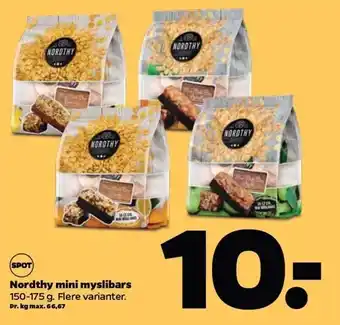 Netto Nordthy mini myslibar tilbud