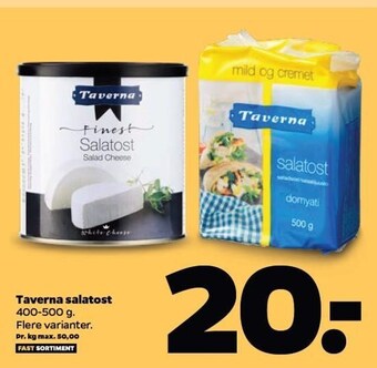 Netto Taverna salatost tilbud